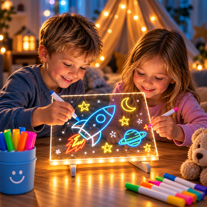 Glowy - LED-ritbräda som får varje teckning att lysa