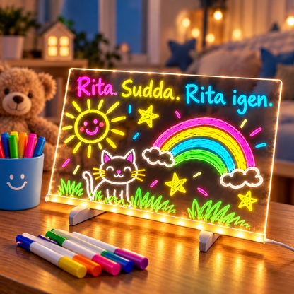 Glowy - LED-ritbräda som får varje teckning att lysa