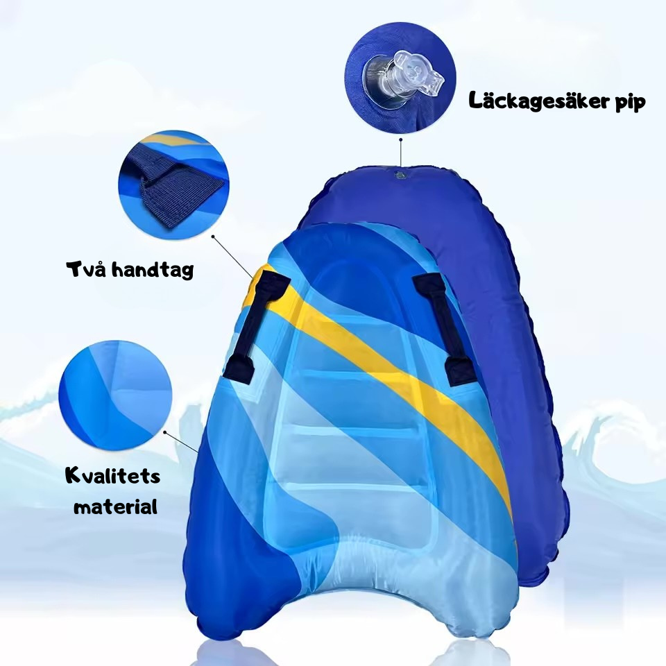 Swim buddy - Flytande uppblåsbar simplatta